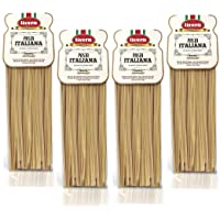 Los mejores  - Livera Linguine 4 X 500 Gr- Pasta Largas de Sémola de Trigo Duro 100% Made in Italy- Linguine Elaborada en Bronce…